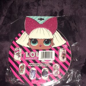 LOL Necklace & Bracelet Set